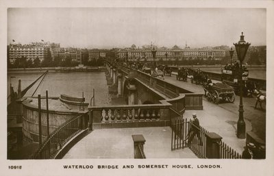 Pont de Waterloo et Somerset House, Londres - English Photographer