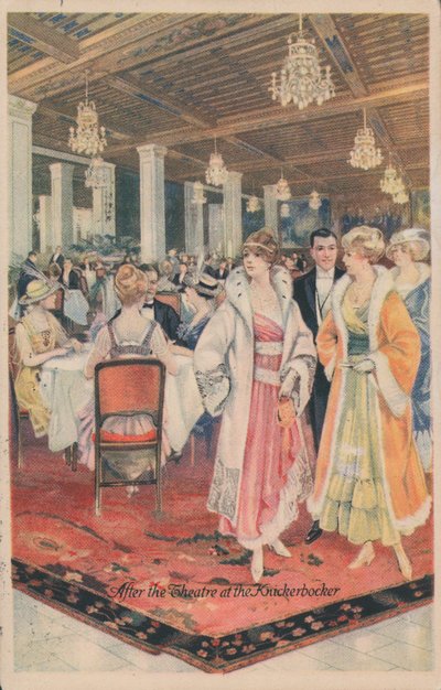 Après le théâtre au Knickerbocker - English School