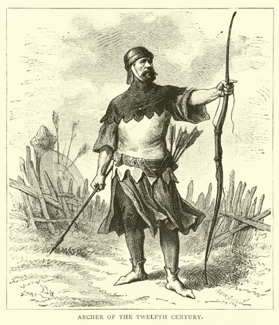 Archer du XIIe siècle - English School