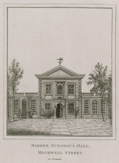 Barber Surgeons Hall, Monkwell Street, Londres - English School