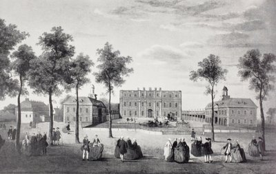 Maison de Buckingham, 1750 - English School