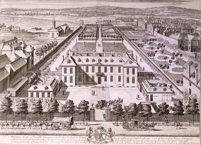 Burlington House à Piccadilly, 18e siècle - English School