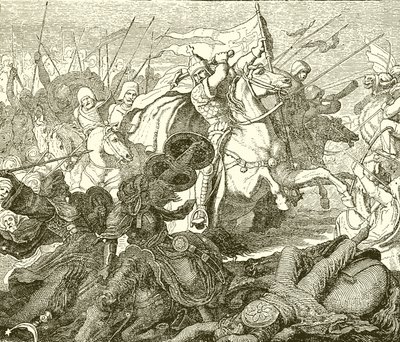 Charles Martel à Poitiers - English School