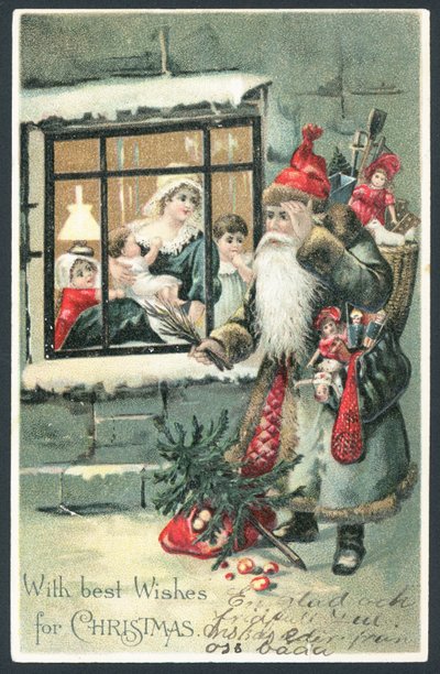 Carte de Noël - English School