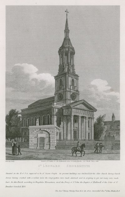 Église Saint-Léonard, Shoreditch - English School