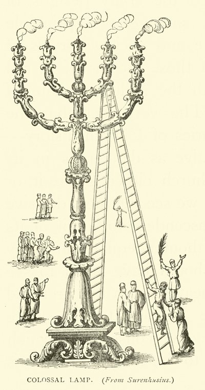 Lampe colossale - English School