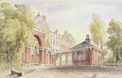 Cumberland Gate, Hyde Park - English School