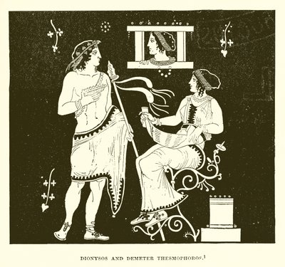 Dionysos et Déméter Thesmophoros - English School