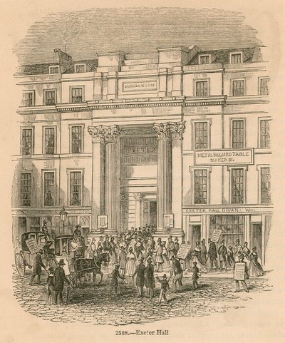 Exeter Hall, Strand, Londres - English School