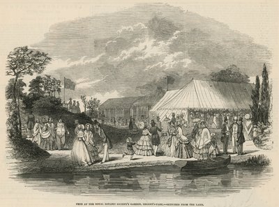 Fête au jardin de la Société royale de botanique - English School