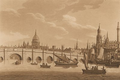 Vue générale du pont de Londres - English School