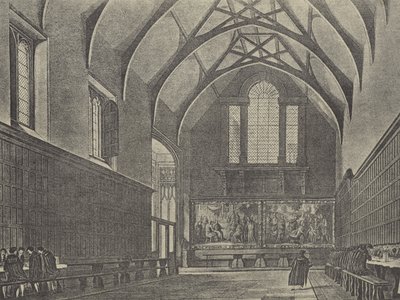 Intérieur de la Salle, 1816 - English School