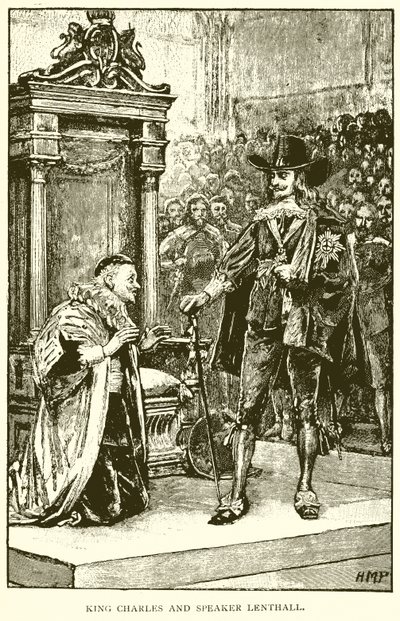 Le Roi Charles et le Président Lenthall - English School