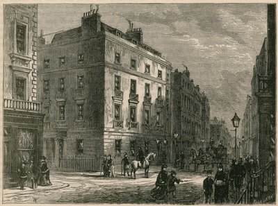 Hôtel Longs, Bond Street, Londres - English School