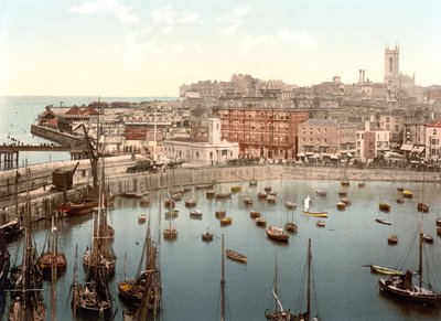 Margate depuis le port - English School