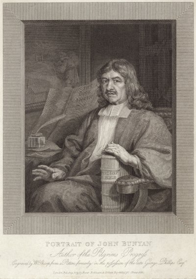 Portrait de John Bunyan - English School