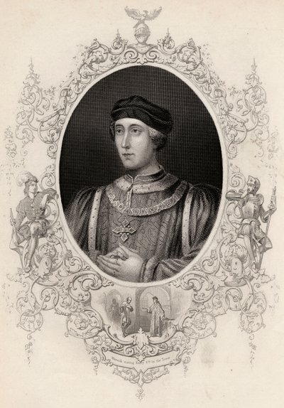 Portrait du roi Henri VI - English School