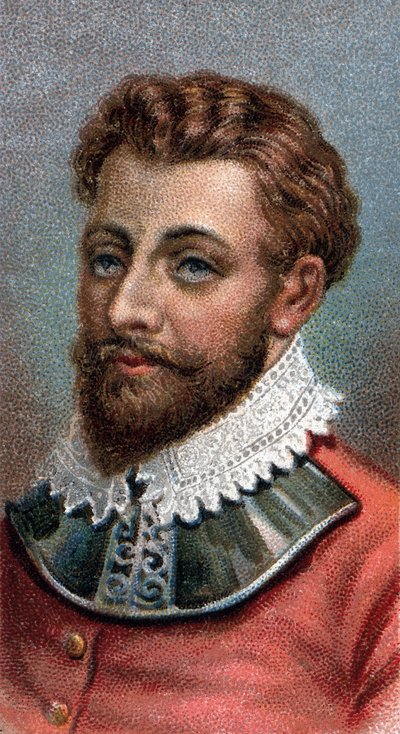 Portrait de Sir Francis Drake - English School