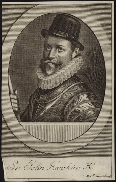 Portrait de Sir John Hawkins - English School