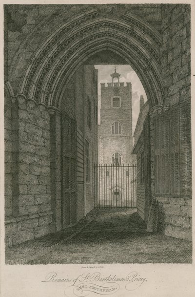 Prieuré de St Bartholomew, Smithfield - English School