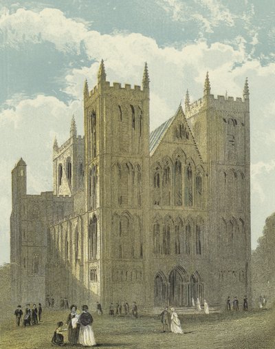 Cathédrale de Ripon, vue nord-ouest - English School