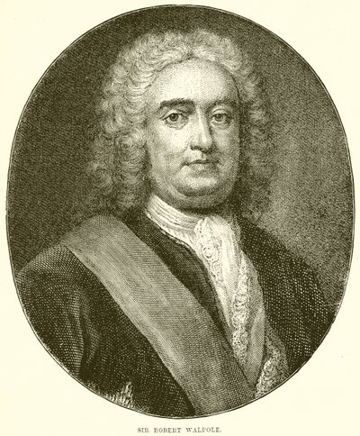 Sir Robert Walpole - English School