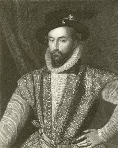 Sir Walter Raleigh - English School