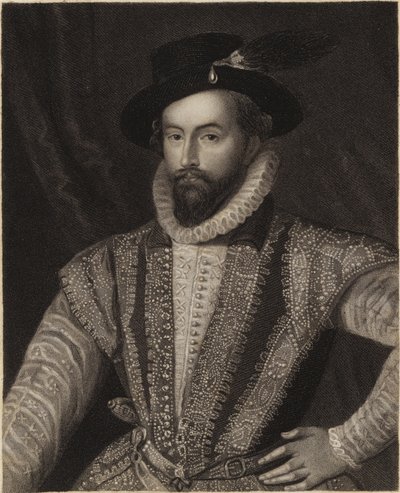 Sir Walter Raleigh - English School