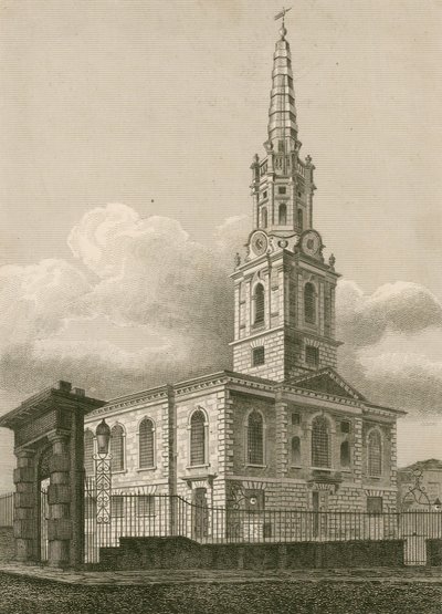 St Giles in the Fields, Londres - English School