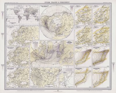 Trajectoires et fréquence des tempêtes - English School