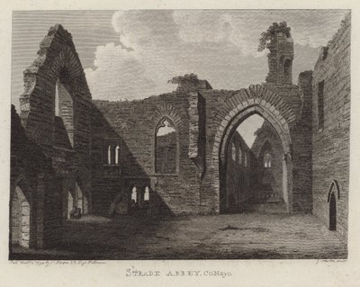 Abbaye de Strade, comté de Mayo, Irlande - English School