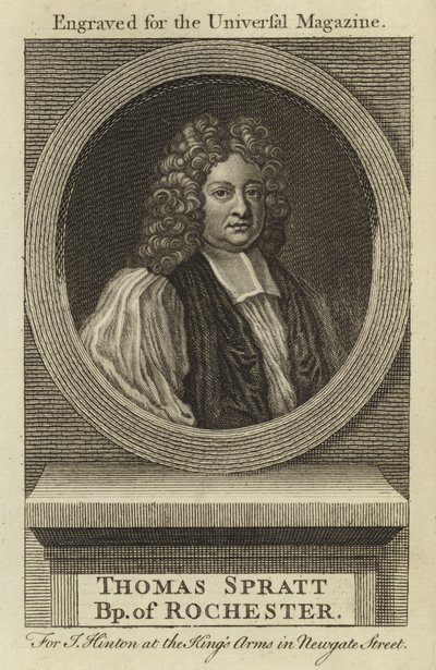 Thomas Spratt, évêque de Rochester - English School