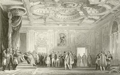 Salle du trône, Fontainebleau - English School