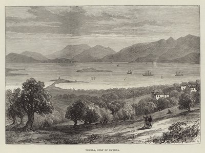 Vourla, golfe de Smyrne (gravure) - English School