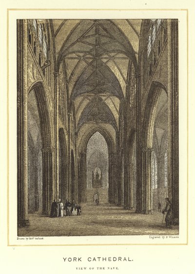 Cathédrale de York, vue de la nef - English School