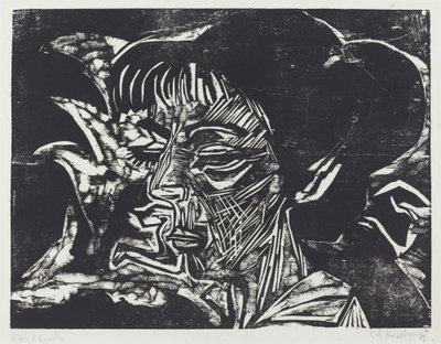 Fanny Wocke, 1916 - Ernst Ludwig Kirchner