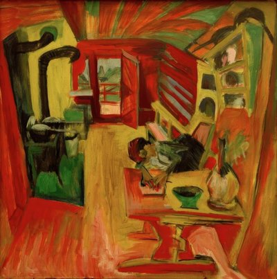 Cuisine alpine - Ernst Ludwig Kirchner