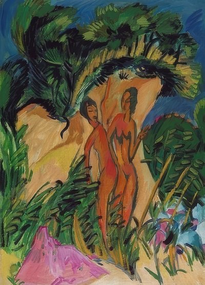 Fille à Fehmarn. 1913 - Ernst Ludwig Kirchner