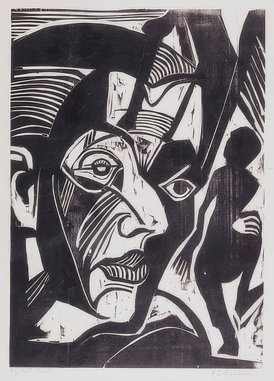 Autoportrait (Mélancolie des montagnes) - Ernst Ludwig Kirchner