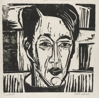 Wehrlin, de face - Ernst Ludwig Kirchner