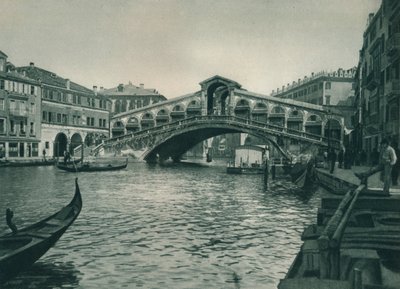 Pont du Rialto, Venise, Italie, 1927 - Eugen Poppel