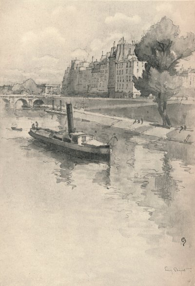 Le Quai des Orfèvres, 1915 - Eugene Bejot