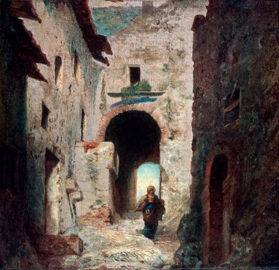 La porte mauresque, 1835 - Eugene Isabey