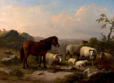 Bons amis, 1878 - Eugene Joseph Verboeckhoven