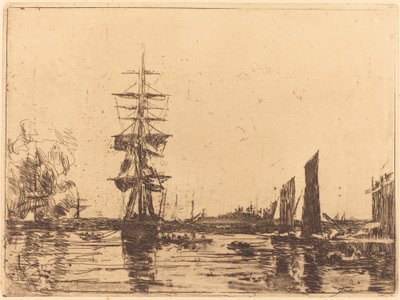 Vue marine - Eugène Boudin