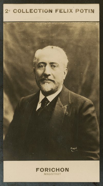 Émile Forichon, Magistrat - European Photographer