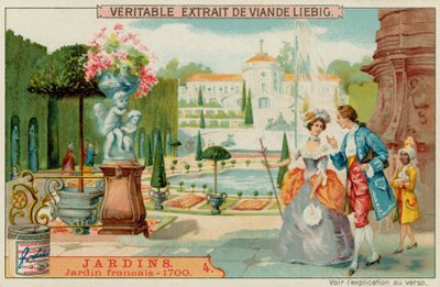 Un jardin français du XVIIIe siècle - European School