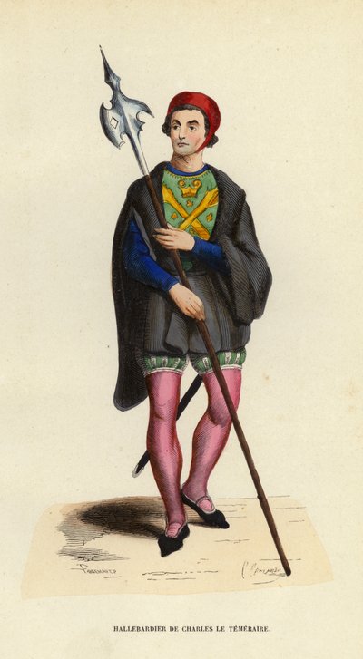 Hallebardier de Charles le Téméraire - European School