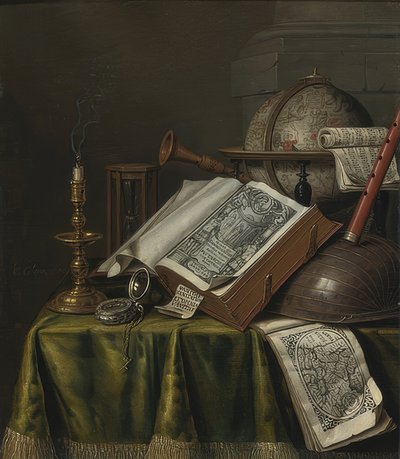 Nature morte de vanité - Evert Collier