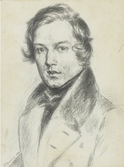 Robert Schumann 1810-1856, 1836 - F. Mannheim